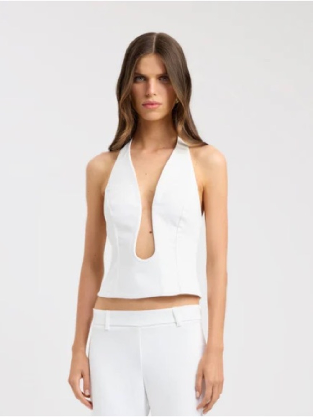 KOOKAÏ OYSTER LOW CUT TOP